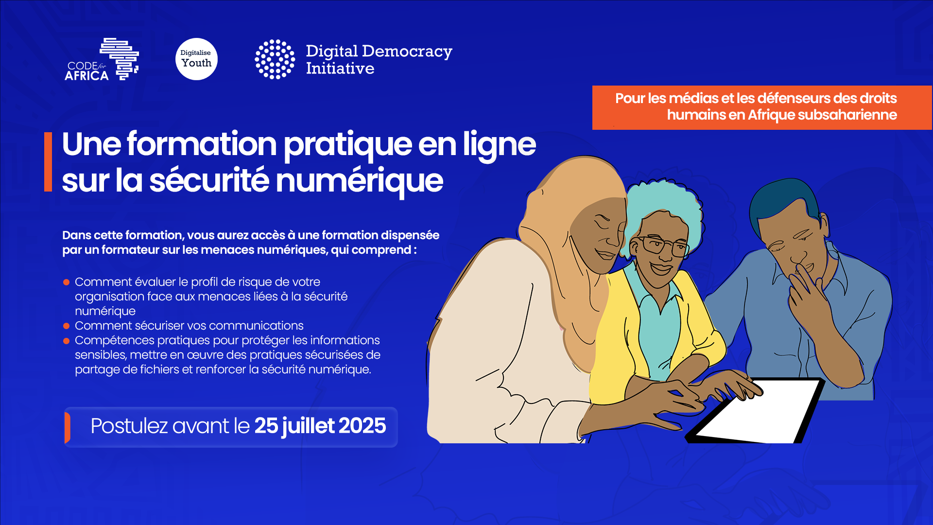 Une formation pratique en ligne sur la sécurité numérique